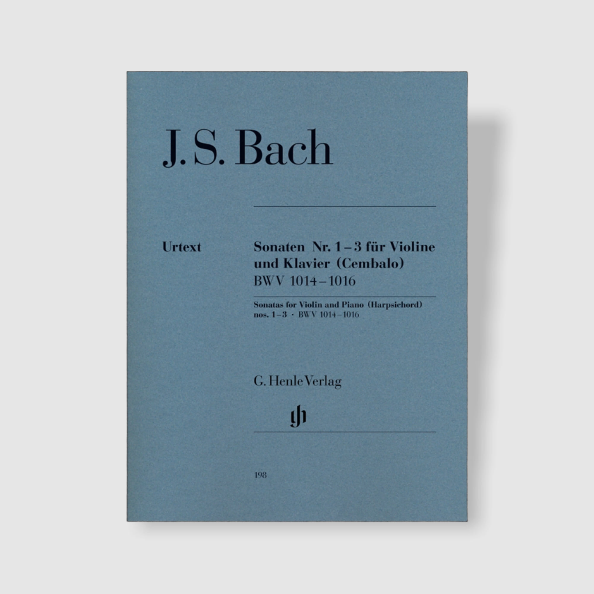 바흐 바이올린 소나타 No. 1-3 BWV 1014-1016