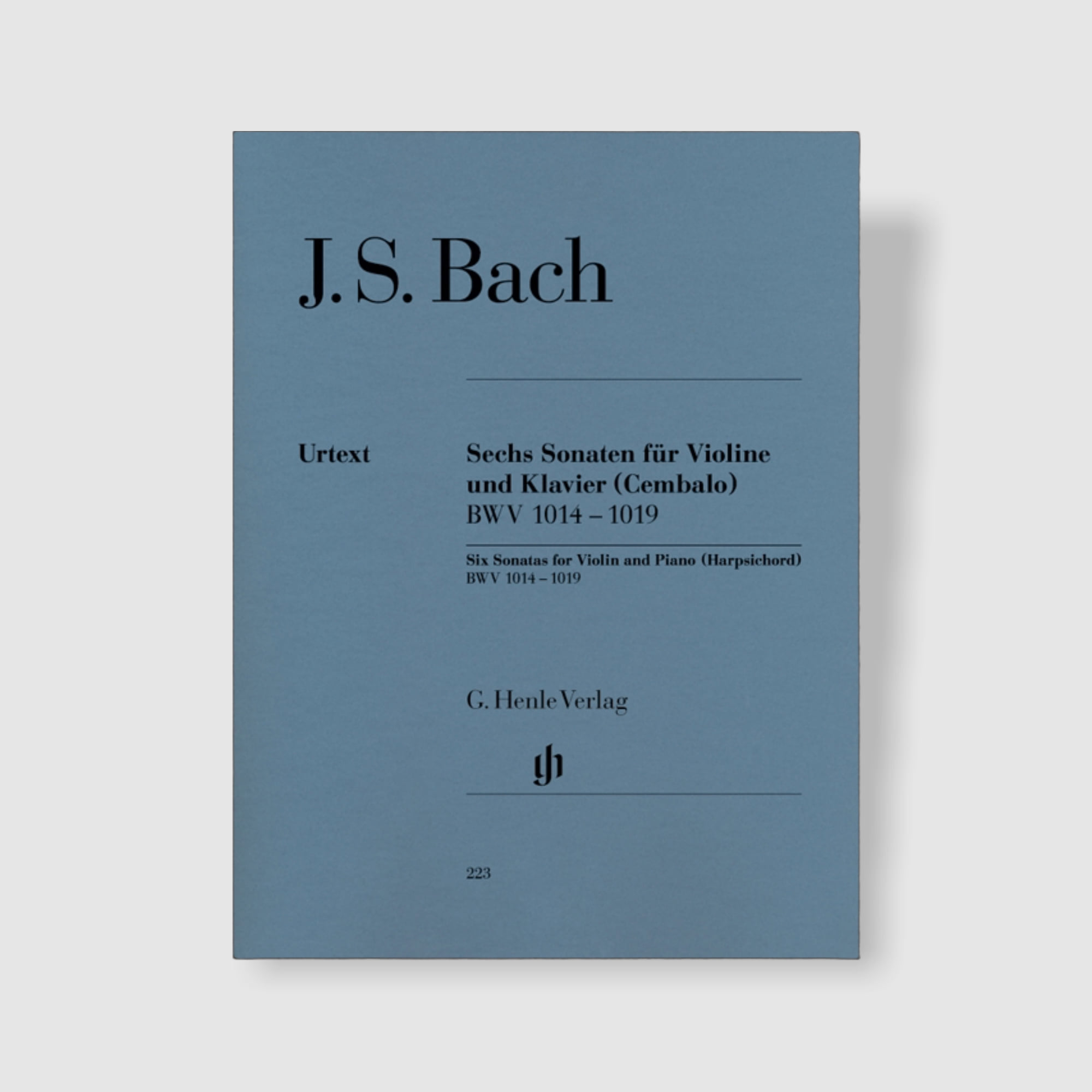 바흐 6개의 바이올린 소나타 BWV 1014 - 1019