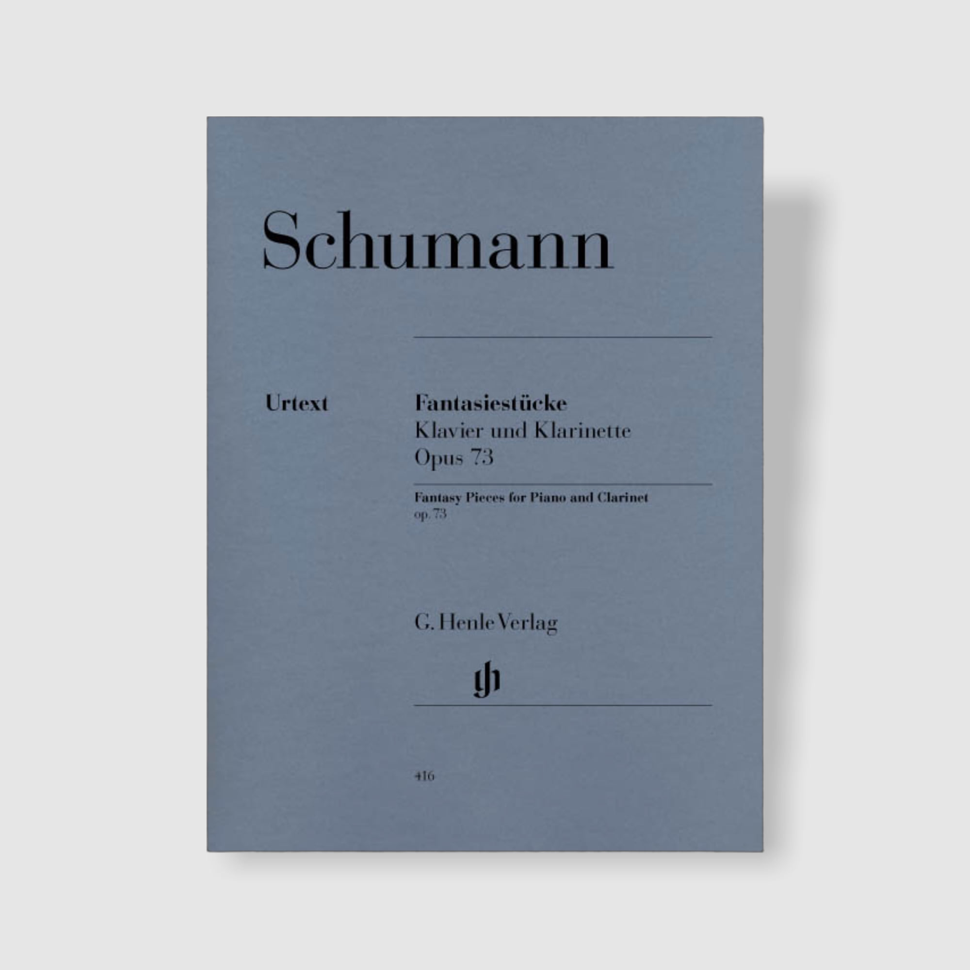 슈만 클라리넷과 피아노를 위한 환상곡 Op.73