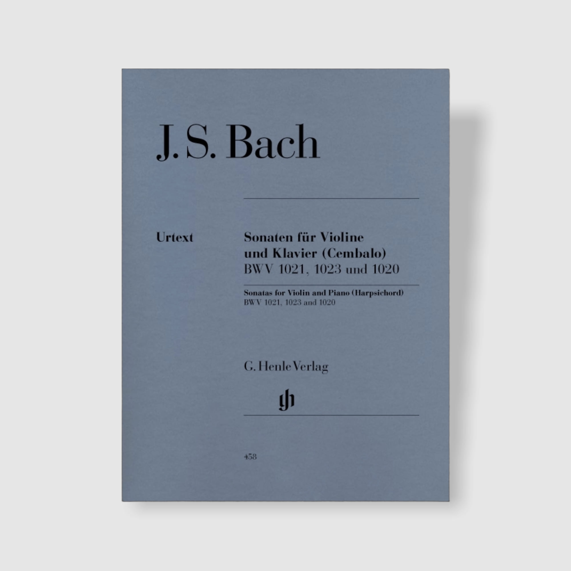 바흐 3개의 바이올린 소나타 BWV 1020, 1021,1023
