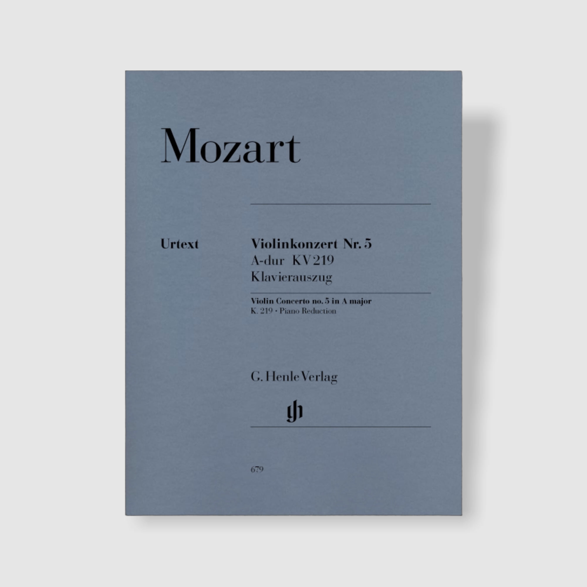 모차르트 바이올린 협주곡 No. 5 in A Major, K. 219