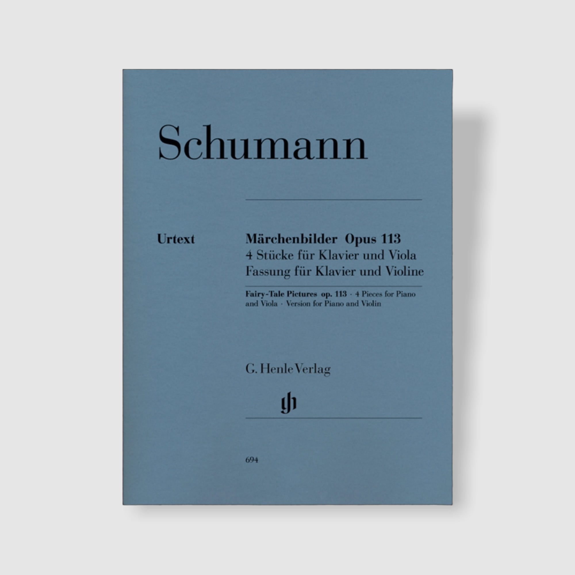 슈만 비올라와 피아노를 위한 그림동화 Op. 113