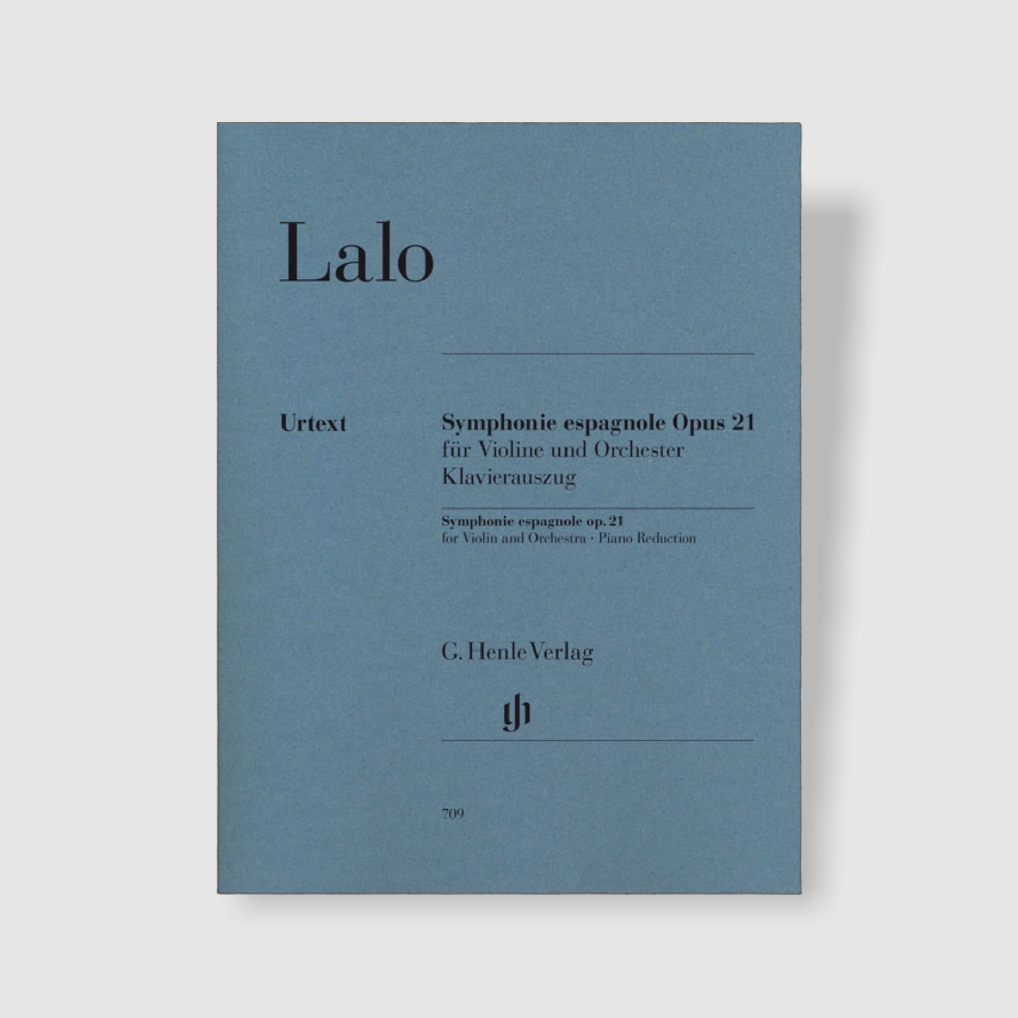 랄로 바이올린과 오케스트라를 위한 스페인 교향곡 in d minor, Op. 21