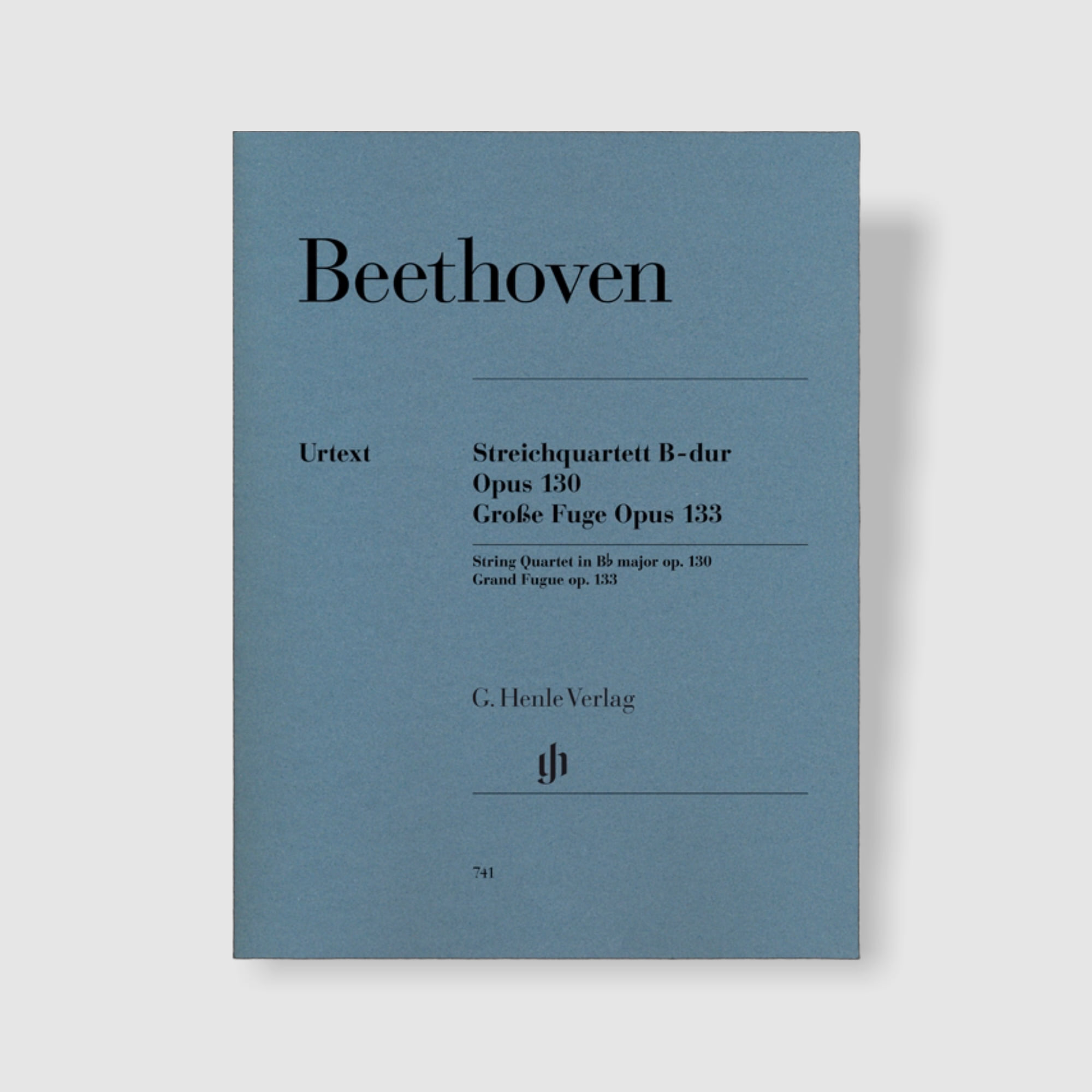 베토벤 현악 4중주 in B flat Major, Op. 130 and Great Fugue Op. 133