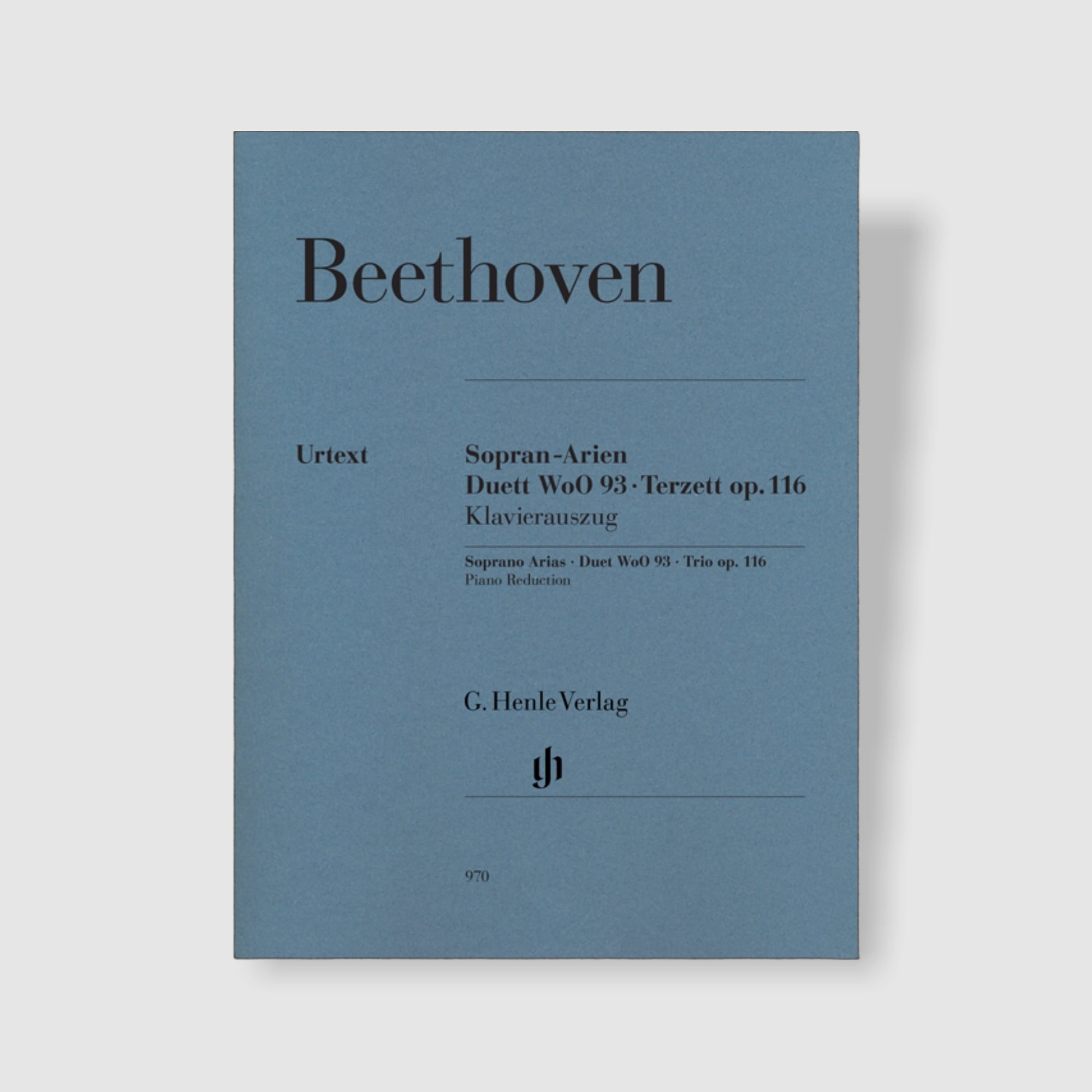 베토벤 소프라노 아리아집 듀엣 WoO 93, 트리오 Op. 116