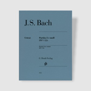 바흐 파르티타 No. 2 c minor BWV 826