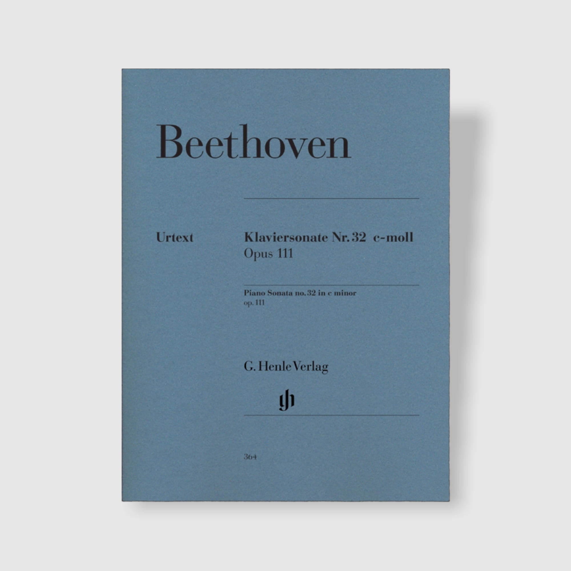 베토벤 피아노 소나타 No. 32 in c minor, Op. 111