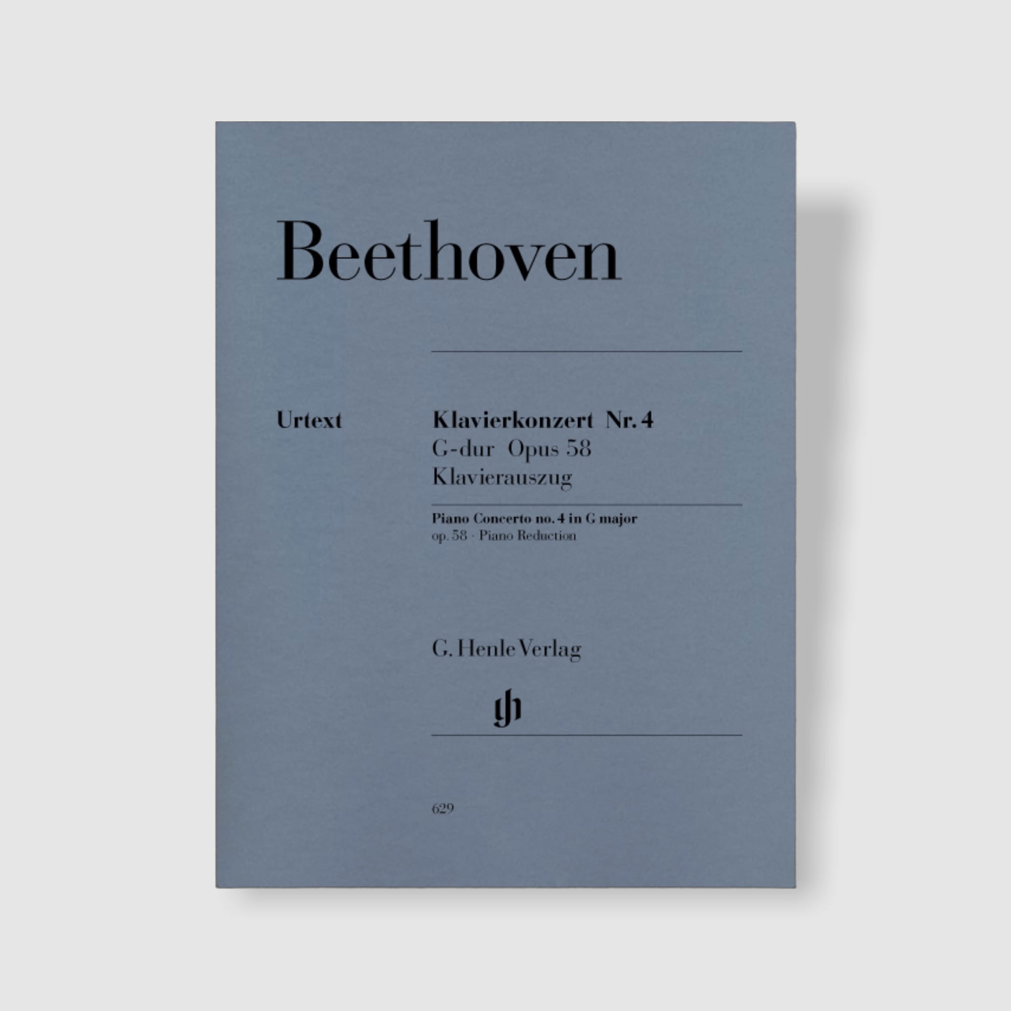 베토벤 피아노 협주곡 No. 4 in G Major, Op. 58