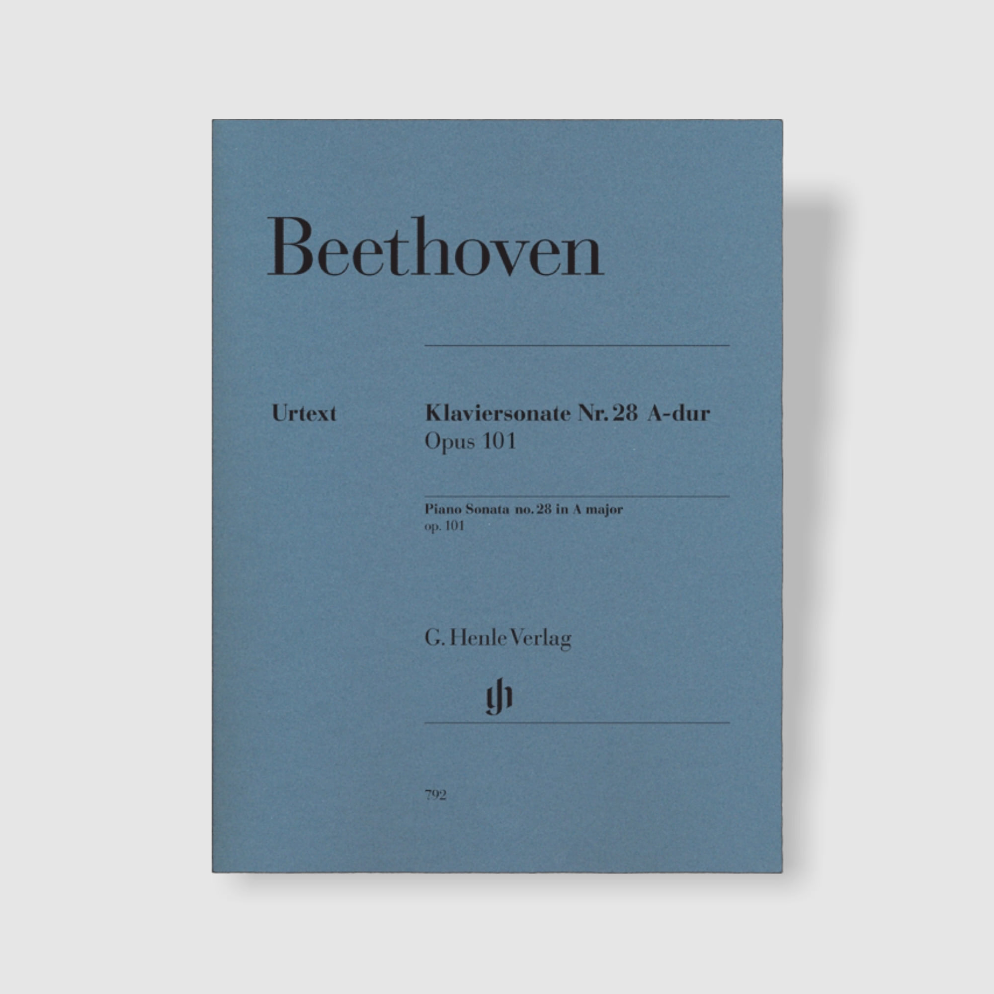 베토벤 피아노 소나타 No. 28 in A Major, Op. 101